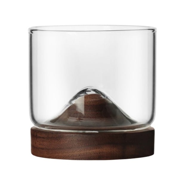 Wooden Bottom Whiskey Cup - Figaro 1943